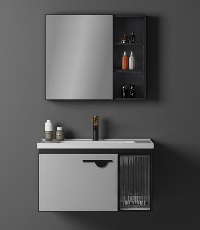 خزانة 80 سم اتلمنيوم دفتين 9926-80