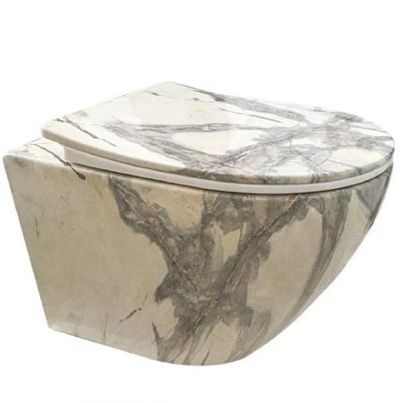 مرحاض معلق ابيض موشح سكني T113010-4