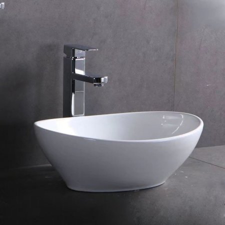 مغسلة بيضاوي ابيض 1*33.5*14