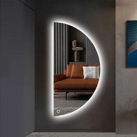 مراية SM5014-180 ديكوة نصف القمر مضيء 180*65