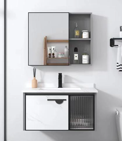 خزانة 80 سم المينيوم دفتين