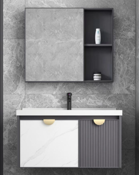 خزانة 80 سم المنيوم دفتين NS1032-60