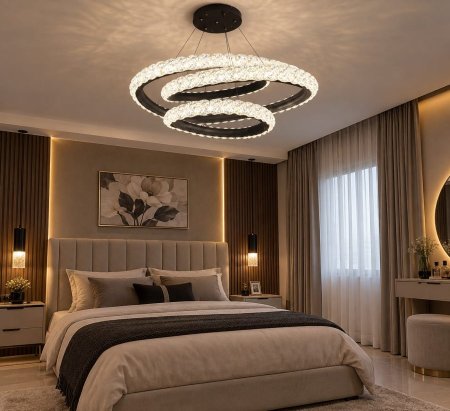 ثريا  1014 اسود 50سم 156 واط